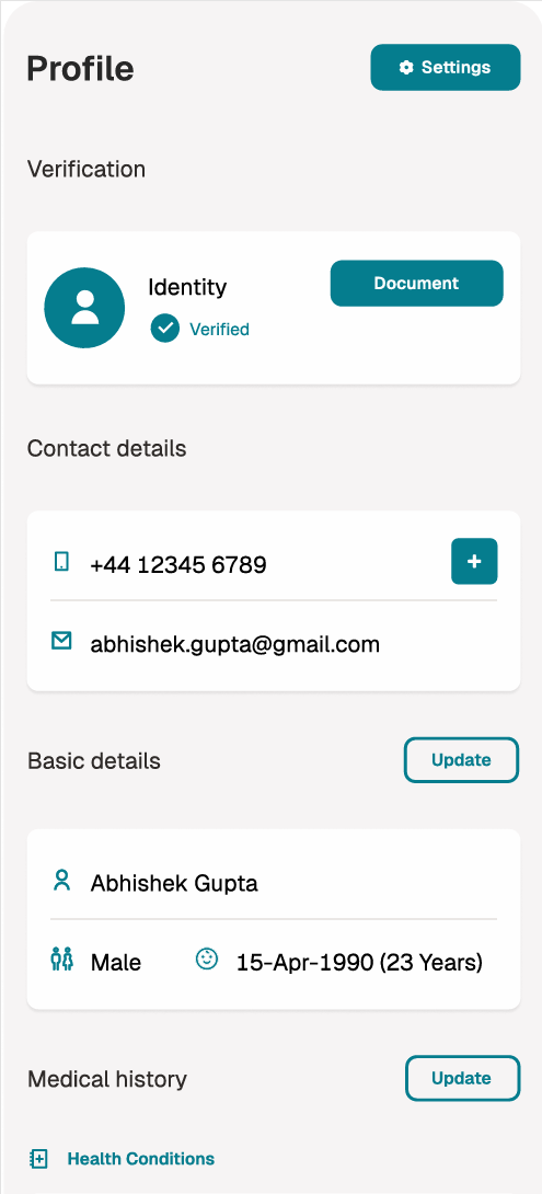 User Profile
