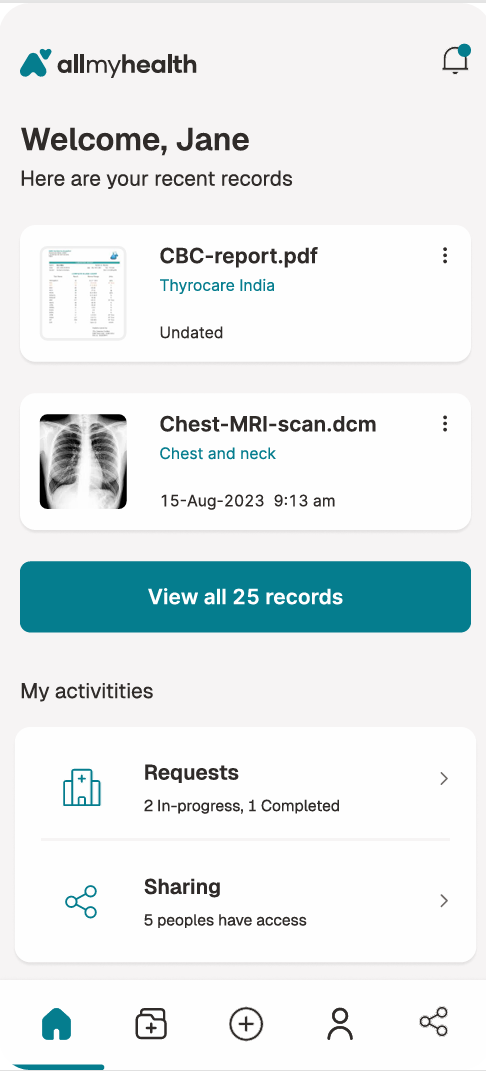 Patient Dashboard